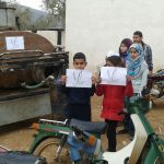 un peu de chaleur pour l'école des réfugiés - janvier 2015