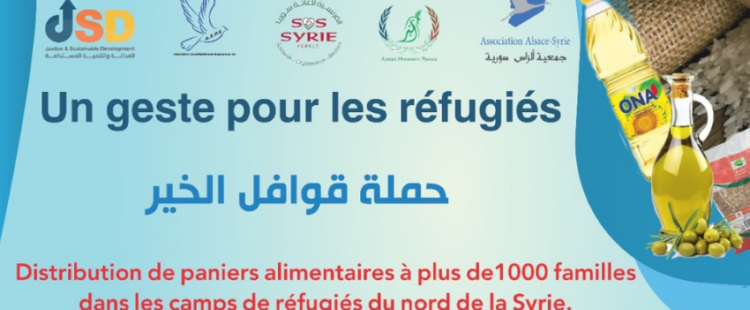 Distributions paniers alimentaire – avril 2021