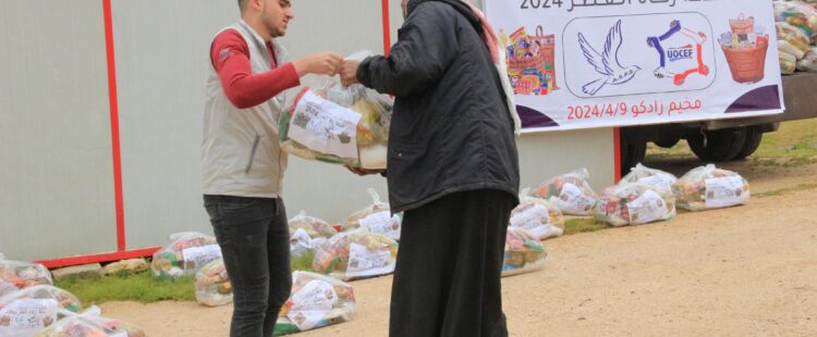 Distribution paniers alimentaires – Mars/avril 2024