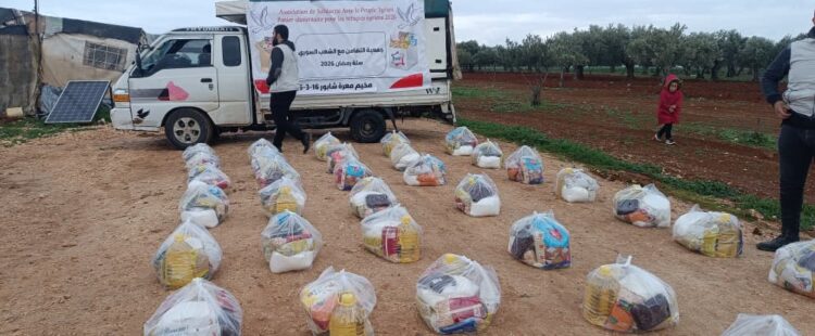 Distribution de paniers alimentaires – Février/Mars 2026 Distribution de paniers alimentaires – Février/Mars 2026